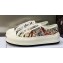DIOR Walk'n'Dior Platform Low Top Sneakers in jardin botanique Embroidery 2023