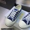 DIOR Walk'n'Dior Platform Low Top Sneakers in Denim Embroidery 2023