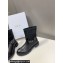 Dior D-Major Ankle Boots in Oblique Black 2023