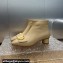 Dior Heel 4.5cm C'est Ankle Boots in Calfskin Beige 2023