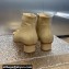 Dior Heel 4.5cm C'est Ankle Boots in Calfskin Beige 2023