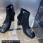 Dior Heel 8.5cm C'est Ankle Boots in Calfskin Black 2023