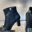 Dior Heel 8.5cm C'est Ankle Boots in Calfskin Black 2023