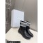 Dior D-Major Ankle Boots in Technical Fabric Black/White 2023