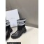 Dior D-Major Ankle Boots in Technical Fabric Black/White 2023