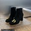 Dior Heel 8.5cm C'est Ankle Boots in Calfskin Suede Black 2023