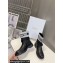 Dior D-Major Ankle Boots in Technical Fabric Black/White 2023