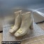 Dior Heel 8.5cm C'est Ankle Boots in Calfskin Patent Beige 2023