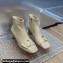Dior Heel 4.5cm C'est Ankle Boots in Calfskin Patent Beige 2023