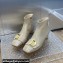 Dior Heel 4.5cm C'est Ankle Boots in Calfskin Patent Beige 2023