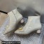 Dior Heel 4.5cm C'est Ankle Boots in Calfskin Patent Beige 2023