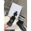 Dior D-Major Ankle Boots in Technical Fabric Black/White 2023