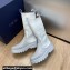 Dior Garden Rubber Women/Men Rain Boots Light Gray 2023