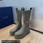 Dior Garden Rubber Women/Men Rain Boots Khaki Green 2023