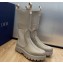 Dior Garden Rubber Women/Men Rain Boots Beige 2023