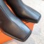 Hermes Gill 75 ankle boots in leather Black 2023