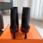 Hermes Gill 75 ankle boots in leather Black 2023