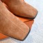 Hermes Gill 75 ankle boots in leather Suede Brown 2023