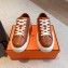 Hermes Haru Women/Men Derby shoes in calfskin Brown 2023
