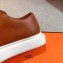 Hermes Haru Women/Men Derby shoes in calfskin Brown 2023