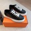 Hermes Haru Women/Men Derby shoes in calfskin Black 2023