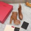 Valentino Heel 15.5cm Platform 4cm Tan-Go platform ankle boots in calfskin Brown 2023