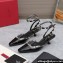 Valentino Heel 5cm Rockstud Couture Pumps in patent leather Black
