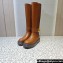 Valentino One Stud boots in calfskin Brown 2023