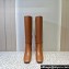 Valentino Heel 4.5cm Tan-Go boots in calfskin leather Brown 2023