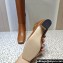 Valentino Heel 4.5cm Tan-Go boots in calfskin leather Brown 2023