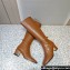 Valentino Heel 4.5cm Tan-Go boots in calfskin leather Brown 2023
