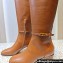 Valentino Heel 4.5cm Tan-Go boots in calfskin leather Brown 2023