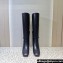 Valentino Heel 4.5cm Tan-Go boots in calfskin leather Black 2023