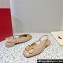 Valentino VLogo Signature Slingback ballerina Flats in leather Nude
