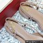 Valentino VLogo Signature Slingback ballerina Flats in leather Nude
