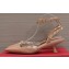 Valentino Heel 5cm Rockstud Couture Pumps in patent leather Nude