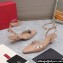 Valentino Heel 5cm Rockstud Couture Pumps in patent leather Nude