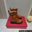 Valentino Heel 5cm VLGO Signature Ankle Boots In Calfskin Brown 2023