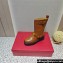 Valentino Heel 5cm VLGO Signature Ankle Boots In Calfskin Brown 2023