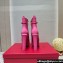 Valentino Heel 15.5cm Platform 4cm Tan-Go platform Pointy Toe ankle boots in calfskin Fuchsia 2023
