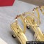Valentino Heel 5cm Rockstud Couture Pumps in Mirror Gold