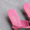 Valentino Heel 5cm Rockstud Couture Mules in patent leather Pink
