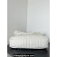 Balenciaga Monaco Large Chain Bag in quilted thin calfskin White 2023