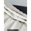 Balenciaga Monaco Large Chain Bag in quilted thin calfskin White 2023
