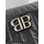 Balenciaga Monaco Large Chain Bag in quilted thin calfskin Black 2023