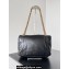 Balenciaga Monaco Small Chain Bag in Arena calfskin Black/Gold 2023