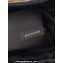 Balenciaga Monaco Small Chain Bag in Arena calfskin Black/Gold 2023
