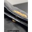 Balenciaga Monaco Medium Chain Bag in Arena calfskin Black/Gold 2023