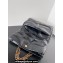 Balenciaga Monaco Medium Chain Bag in Arena calfskin Black/Gold 2023