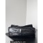 Balenciaga Monaco Medium Chain Bag in Arena calfskin Black/Silver 2023